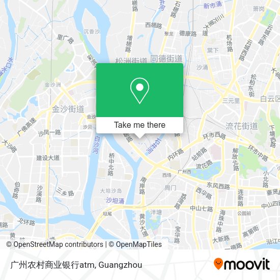 广州农村商业银行atm map