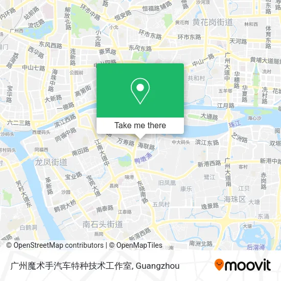 广州魔术手汽车特种技术工作室 map