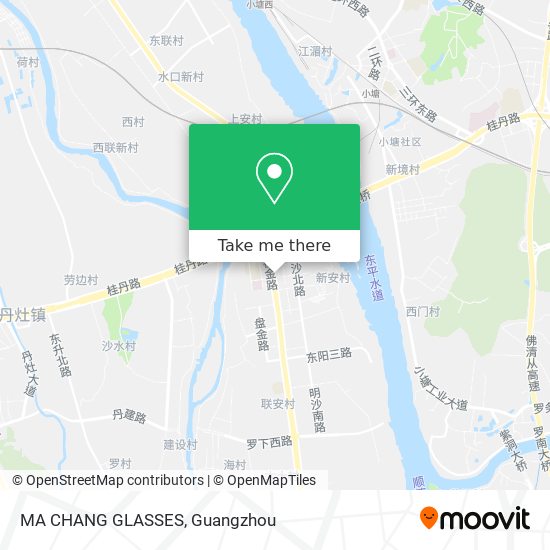 MA CHANG GLASSES map