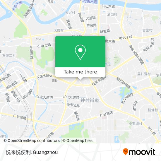 悦来悦便利 map