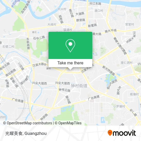 光耀美食 map