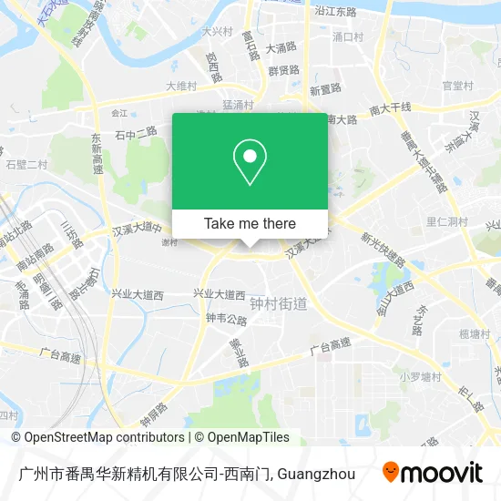 广州市番禺华新精机有限公司-西南门 map
