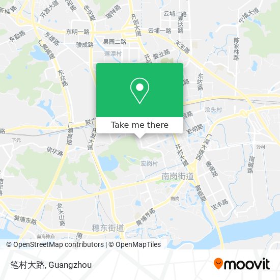 笔村大路 map