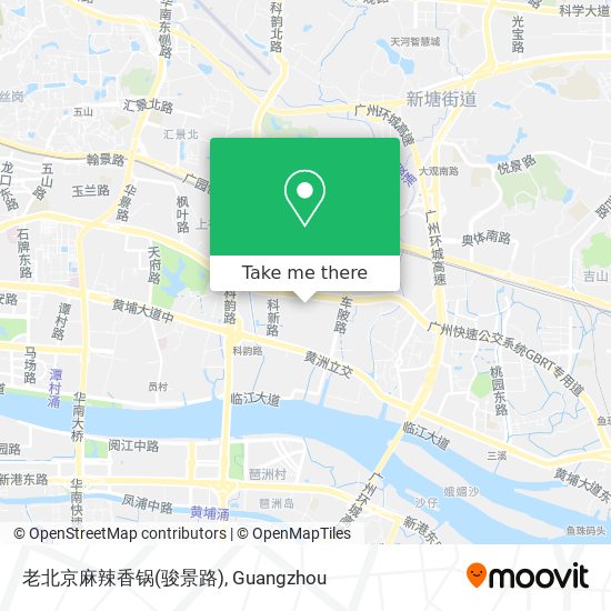老北京麻辣香锅(骏景路) map