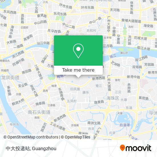 中大投递站 map