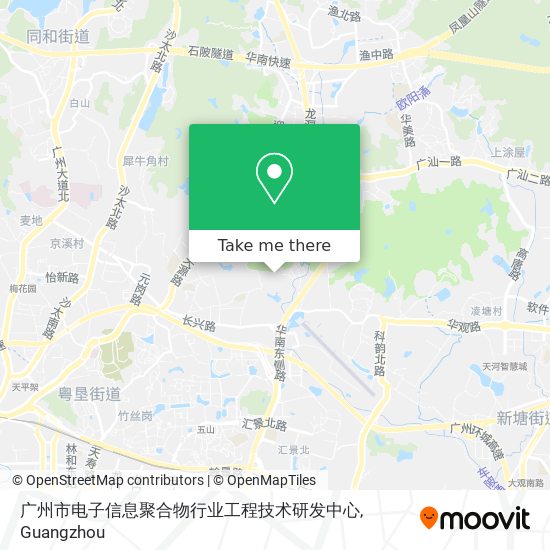 广州市电子信息聚合物行业工程技术研发中心 map