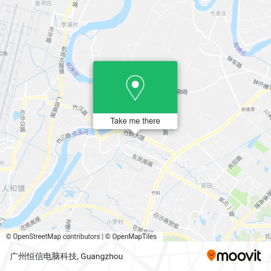 广州恒信电脑科技 map