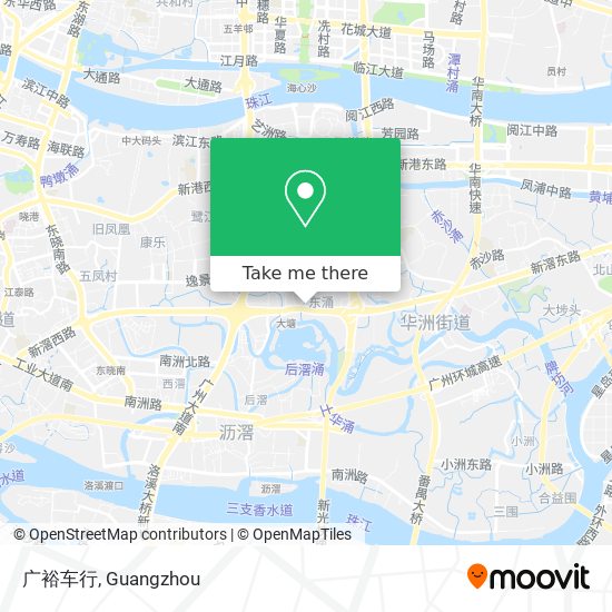 广裕车行 map
