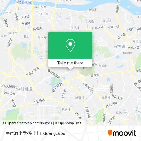 里仁洞小学-东南门 map