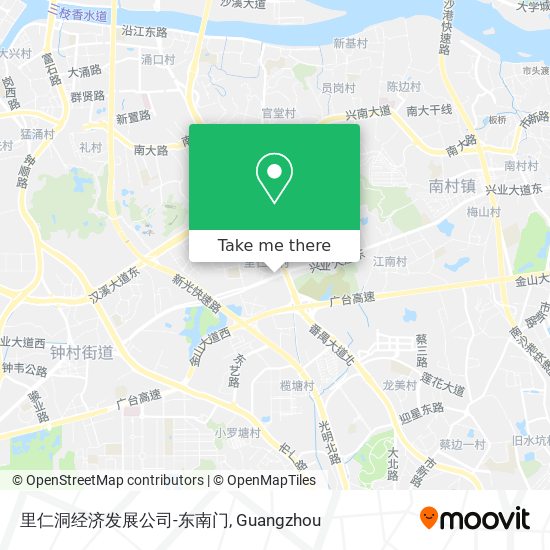 里仁洞经济发展公司-东南门 map