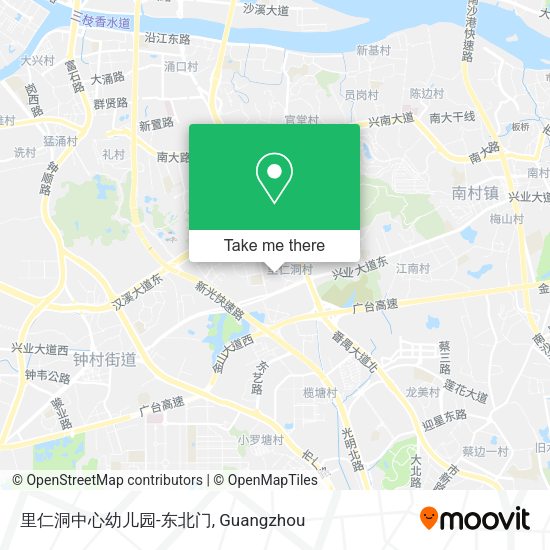 里仁洞中心幼儿园-东北门 map