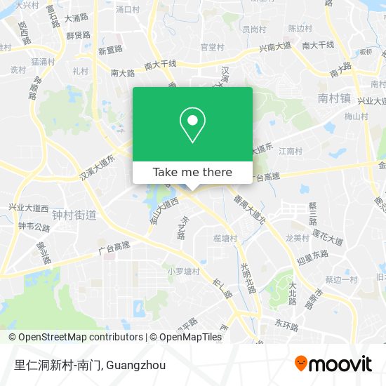 里仁洞新村-南门 map