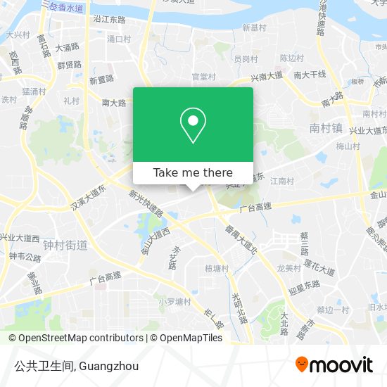 公共卫生间 map