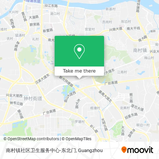 南村镇社区卫生服务中心-东北门 map