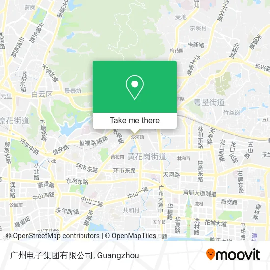 广州电子集团有限公司 map