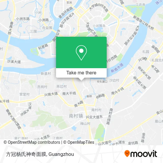 方冠杨氏神奇面膜 map