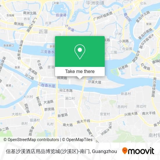 信基沙溪酒店用品博览城(沙溪区)-南门 map