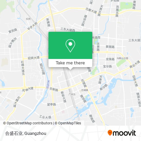 合盛石业 map