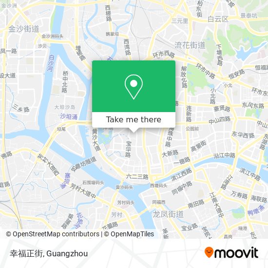 幸福正街 map