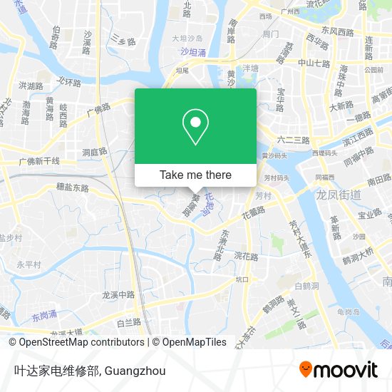 叶达家电维修部 map