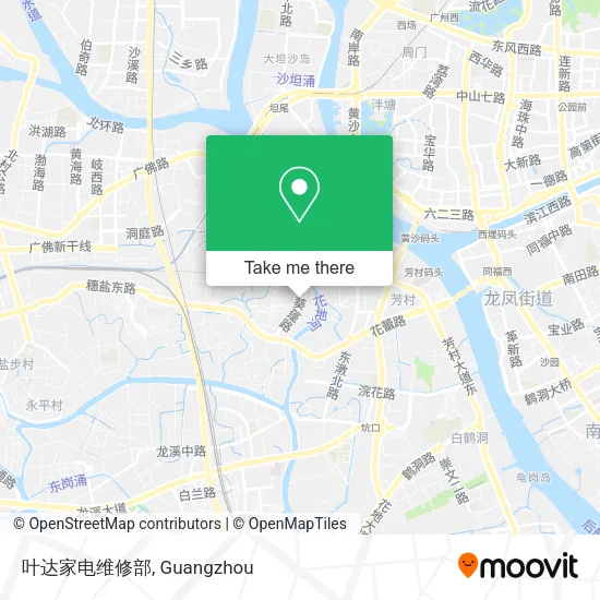 叶达家电维修部 map