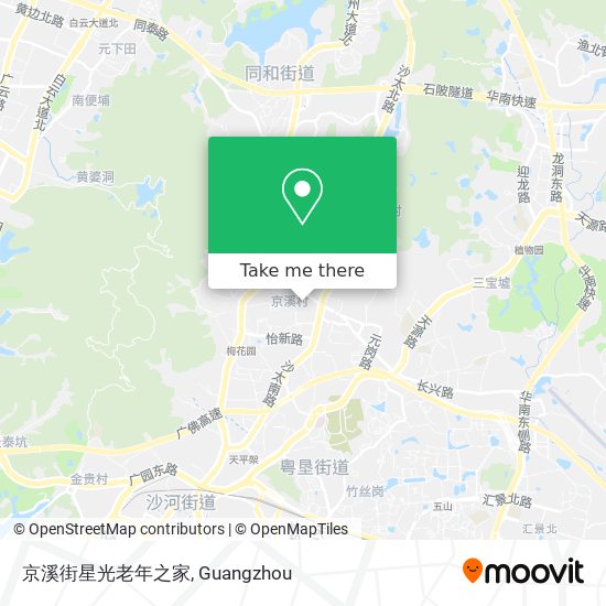 京溪街星光老年之家 map