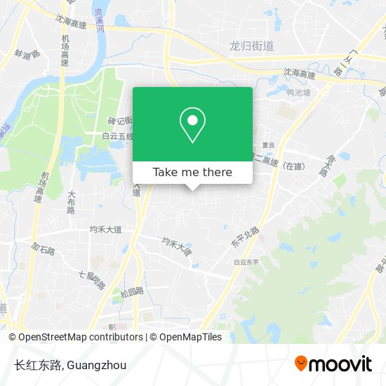 长红东路 map