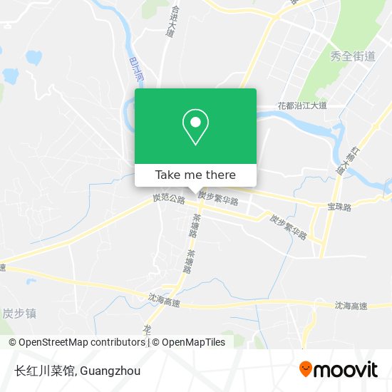 长红川菜馆 map