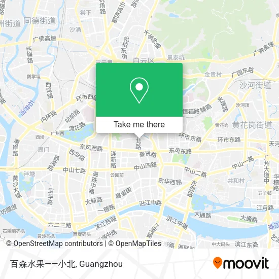 百森水果——小北 map