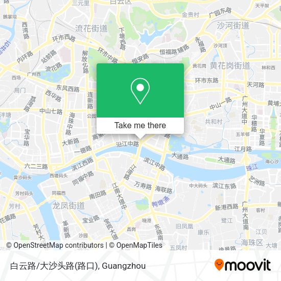 白云路/大沙头路(路口) map