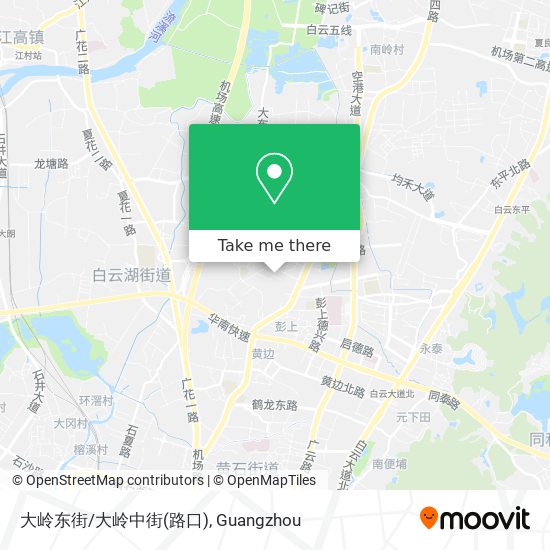 大岭东街/大岭中街(路口) map