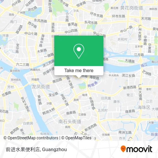 前进水果便利店 map