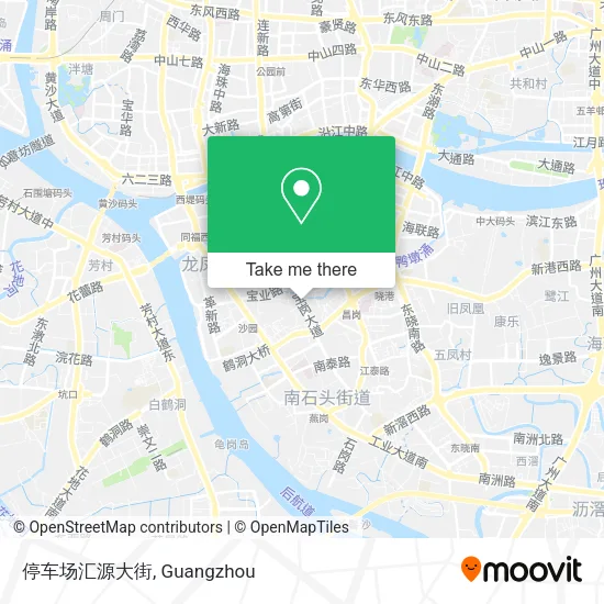 停车场汇源大街 map