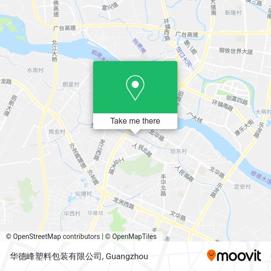 华德峰塑料包装有限公司 map