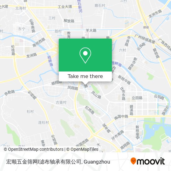 宏顺五金筛网l滤布轴承有限公司 map