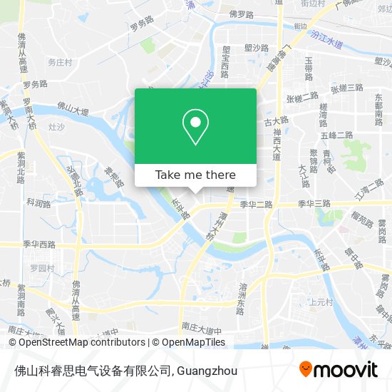 佛山科睿思电气设备有限公司 map