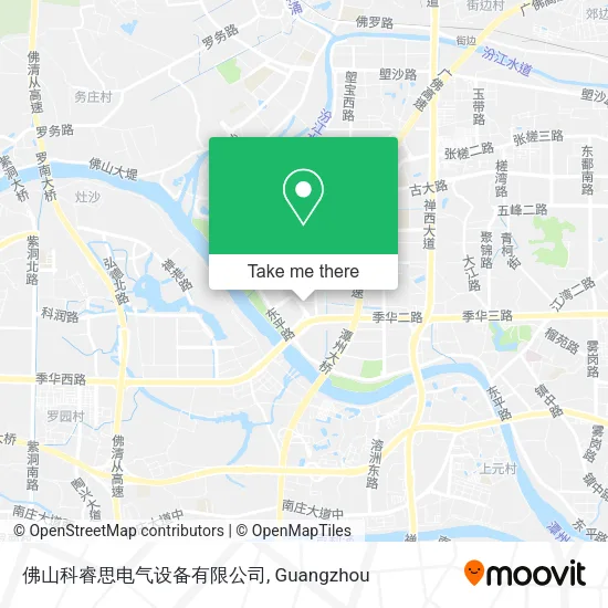 佛山科睿思电气设备有限公司 map