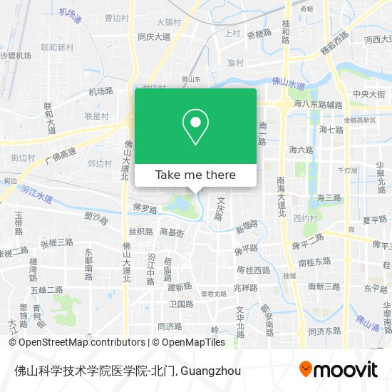 佛山科学技术学院医学院-北门 map