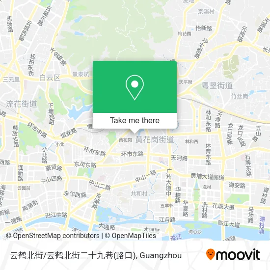 云鹤北街/云鹤北街二十九巷(路口) map