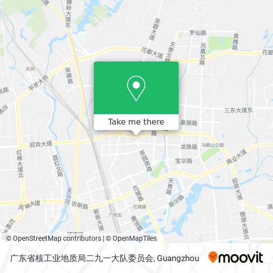 广东省核工业地质局二九一大队委员会 map