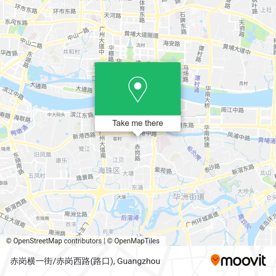 赤岗横一街/赤岗西路(路口) map