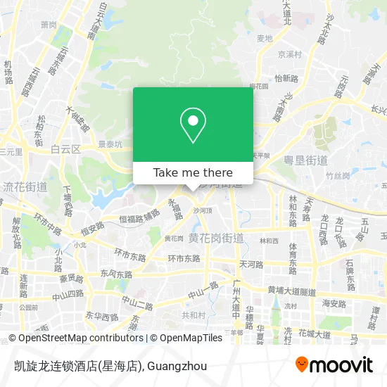 凯旋龙连锁酒店(星海店) map