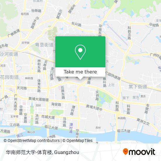 华南师范大学-体育楼 map