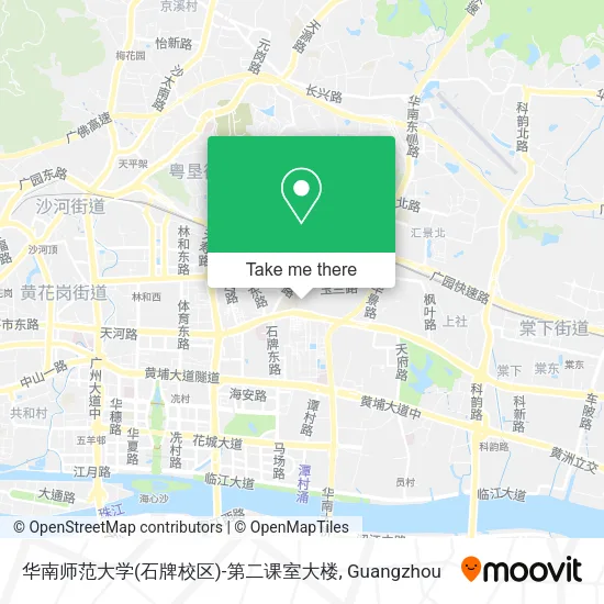 华南师范大学(石牌校区)-第二课室大楼 map