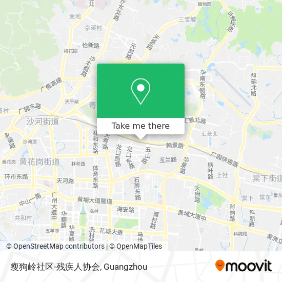 瘦狗岭社区-残疾人协会 map