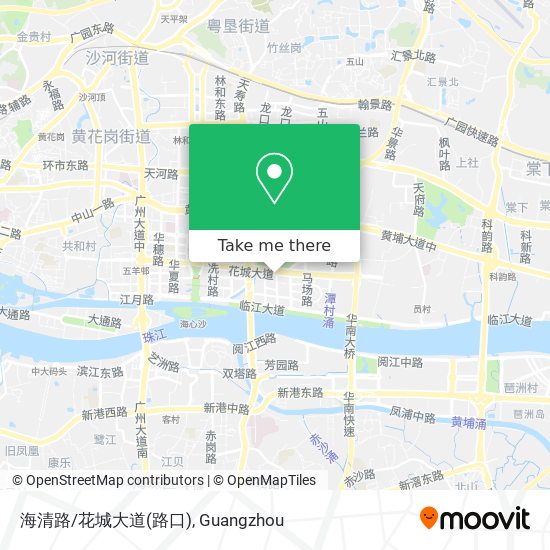 海清路/花城大道(路口) map