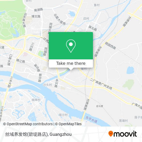 丝域养发馆(碧堤路店) map