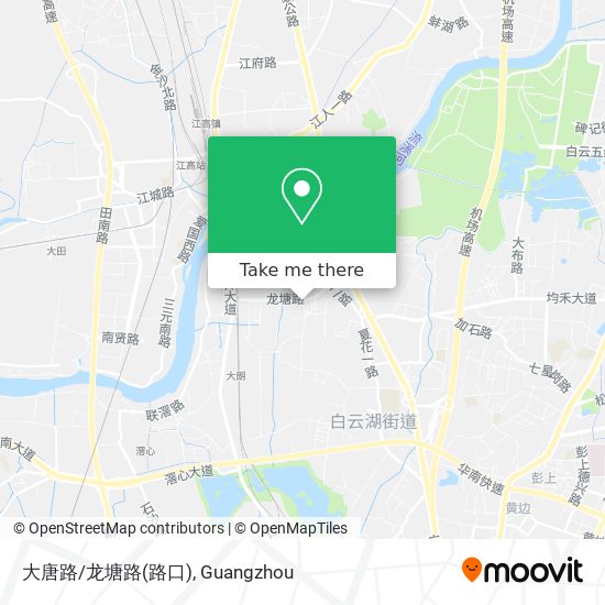 大唐路/龙塘路(路口) map