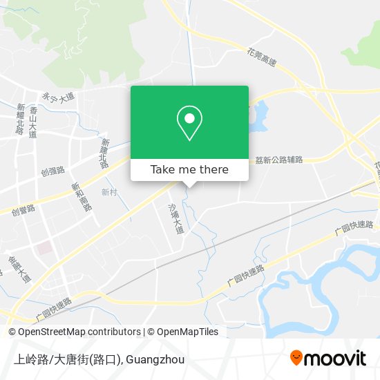 上岭路/大唐街(路口) map