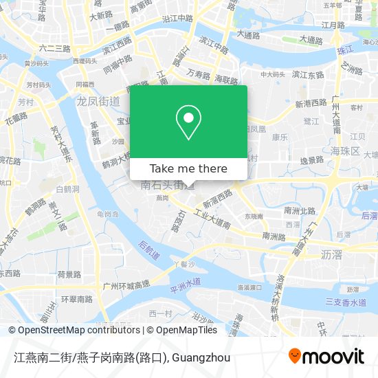 江燕南二街/燕子岗南路(路口) map